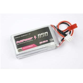 FullPower  3S 11.1V 850mAh 35C Silver Edition V2 BEC